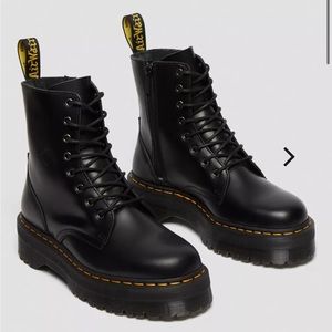 Dr Marten Platform Boots | Jaden Smooth Leather Platform